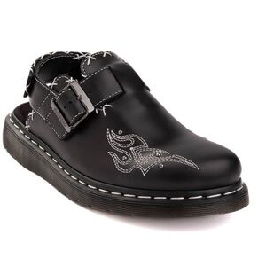 Dr. Martens Jorge II Gothic Americana Mule - Black